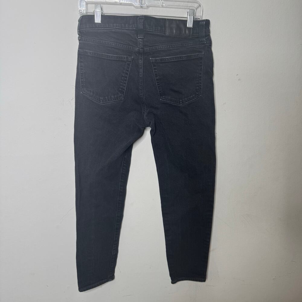 Madewell Men’s Relaxed Taper Jeans W29 L30 Black Wash Casual Denim - Picture 4 of 12
